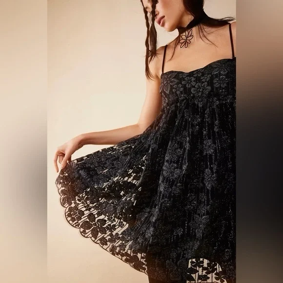 all that glitters mini dress For Love and Lemons All That Glitters Mini Dress